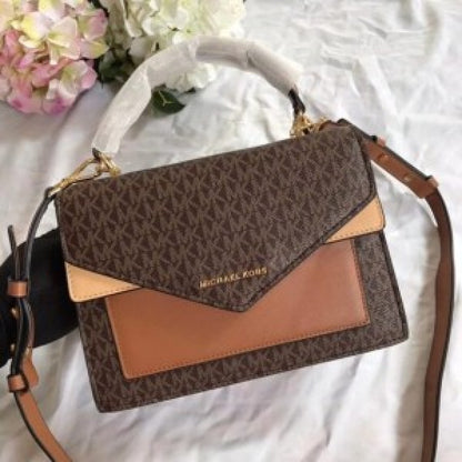 Miichael Korrs Ludlow Signature Leather Satchel Bag with box
