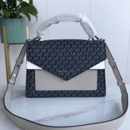 Miichael Korrs Ludlow Signature Leather Satchel Bag with box