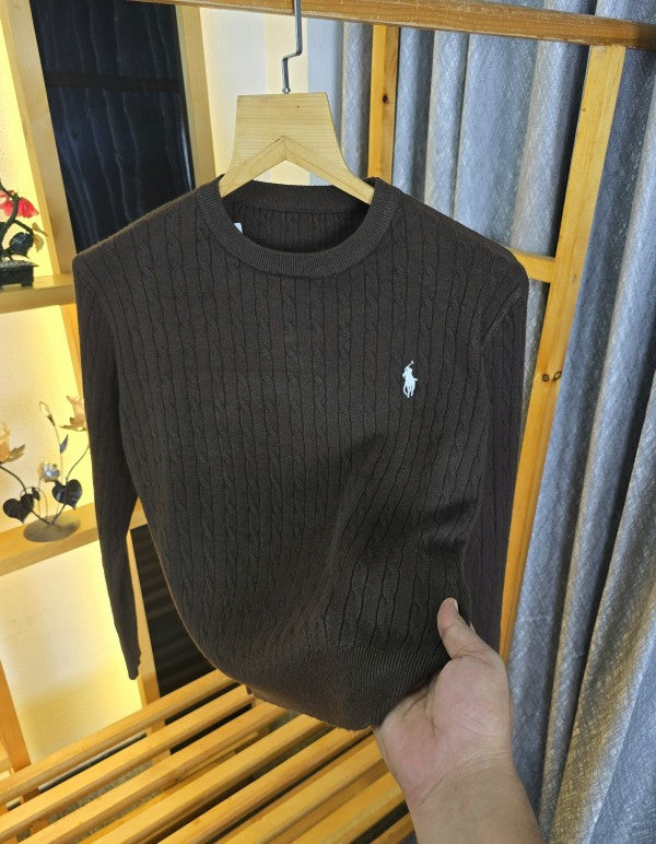 Women RL Round Neck Sweater