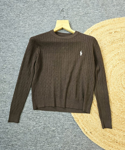 Women RL Round Neck Sweater