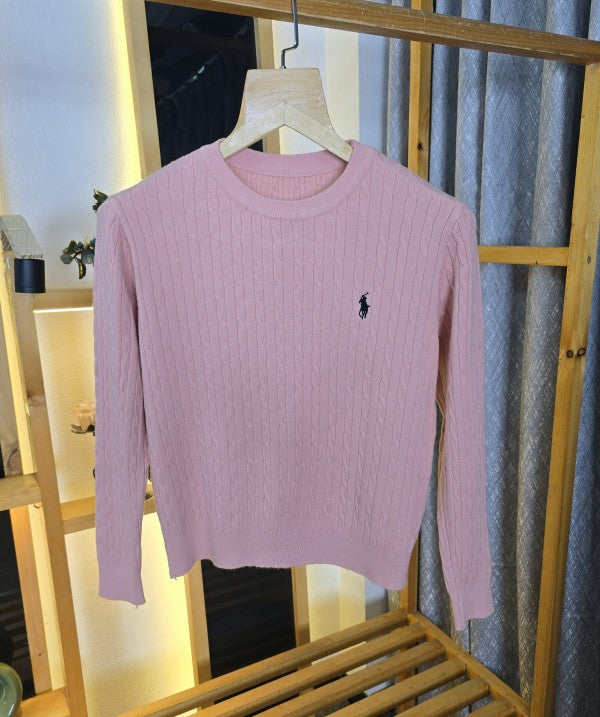 Women RL Round Neck Sweater