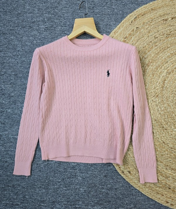 Women RL Round Neck Sweater