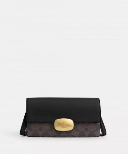 Coach White Eliza Sling With original Box