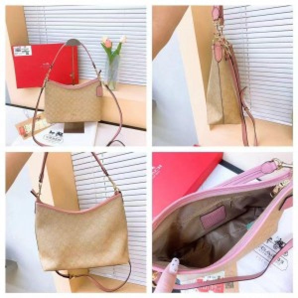 Coach shoulder hobo bag with og box