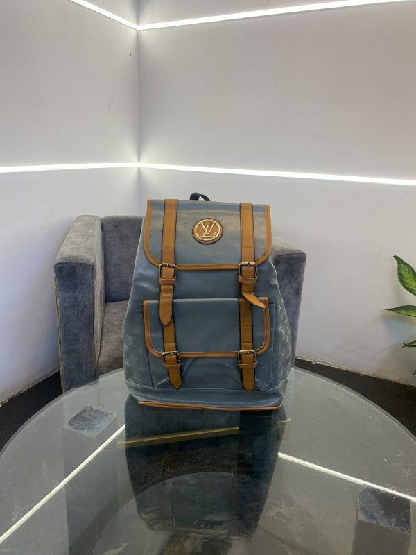 Louis vuitton Hudson Backpack In Blocked Signature Canvas