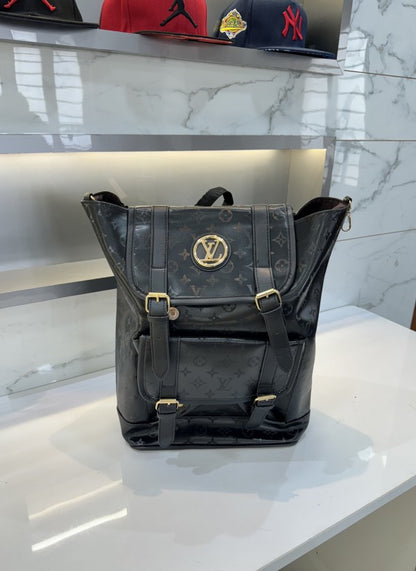 Louis vuitton Hudson Backpack In Blocked Signature Canvas