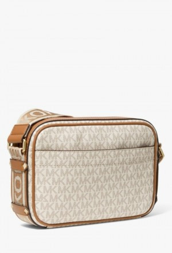 MICHAEL KORS logo print Maeve crossbody with box