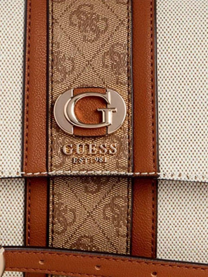 GUESS Womens Ginevra Shoulder Bag with box