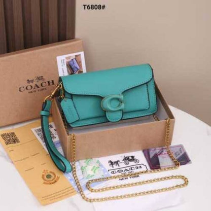 Coach Tabby Shoulder Sling Bag With Box Dust Bag Sling Belt