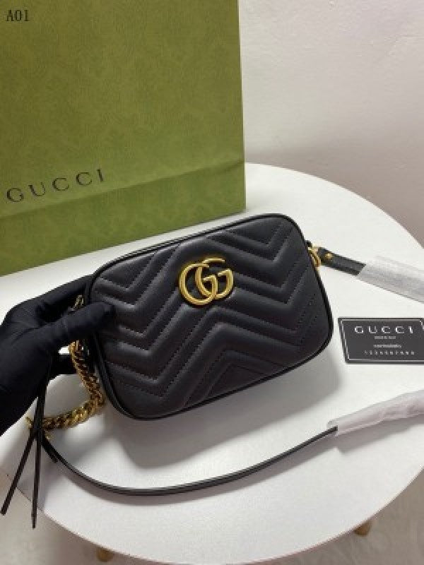 Gucci marmont mini bag with dust cover