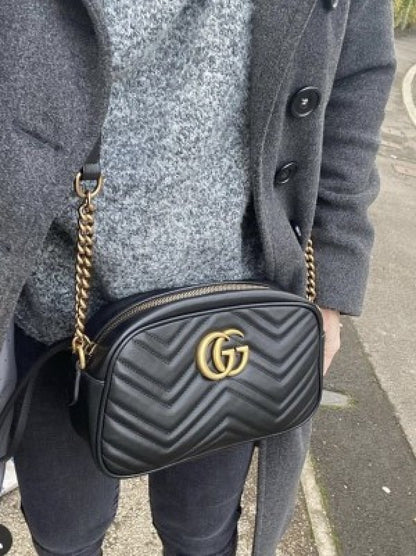 Gucci marmont mini bag with dust cover