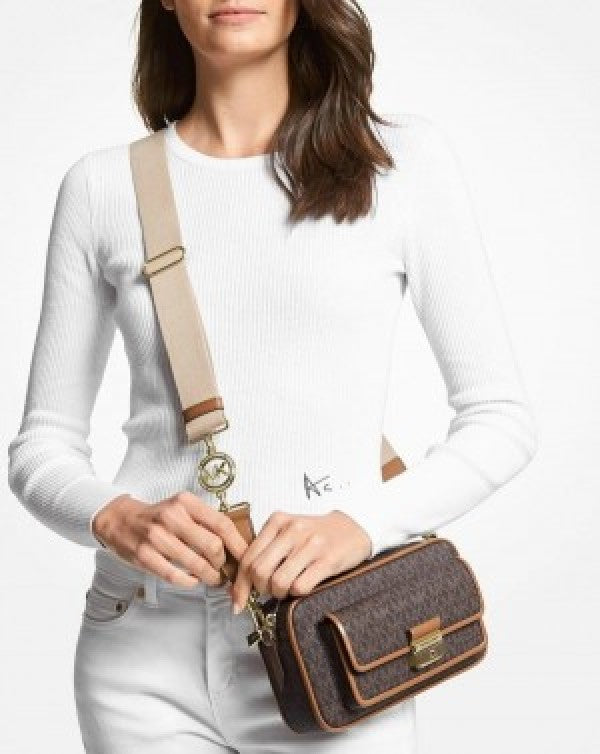 Michael kors bradshaw crossbody bag with box