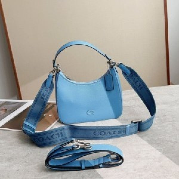 Coach Signature Crossbody Hobo Premium Quality Bag With OG Box &amp; Dust Bag Shoulder Strap