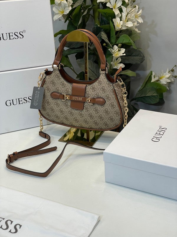 Guess nolana logo handbag with og box