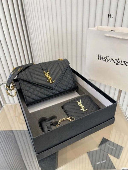 ysl saint Crossbody Camera Bag Luxury Gift Set with box