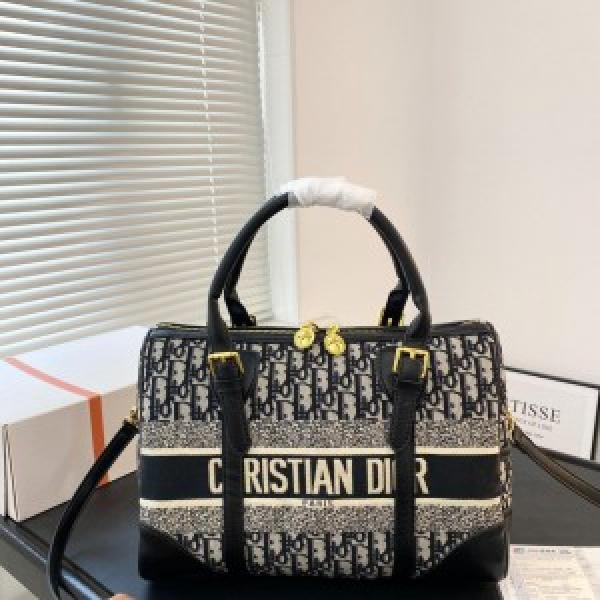Dior mini Duffle Black bag with box premium quality bag