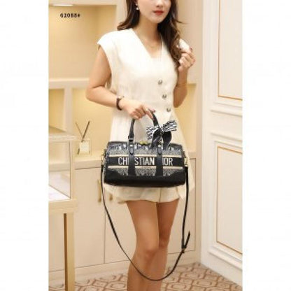 Dior mini Duffle Black bag with box premium quality bag