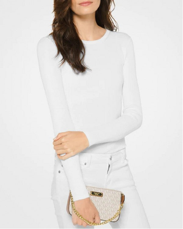 Michael_Kors small jet set coffee shoulder bag with box