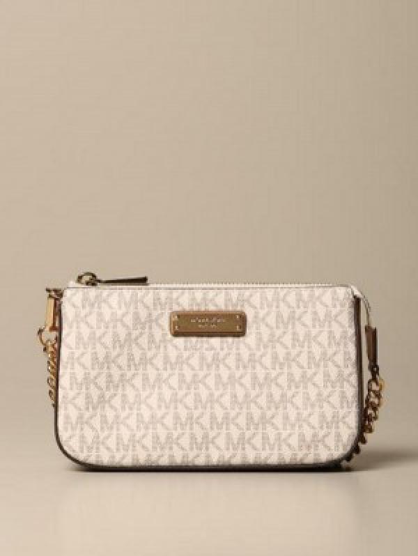 Michael_Kors small jet set coffee shoulder bag with box