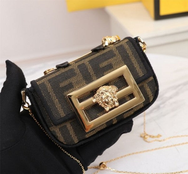 Fendi Fendace Nano Baguette Limited Edition Bag With OG Box &amp; Dust Bag
