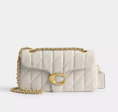 Coach Tabby 20 Quilted Leather Shoulder Bag With Box Dust bag Bill