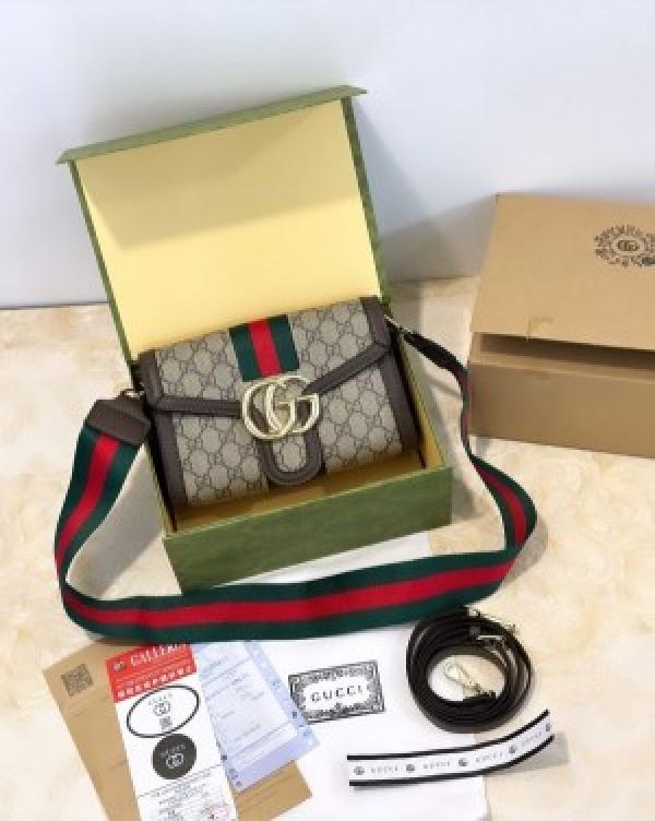 Gucci Ophidia GG Crossbody Double Box Premium