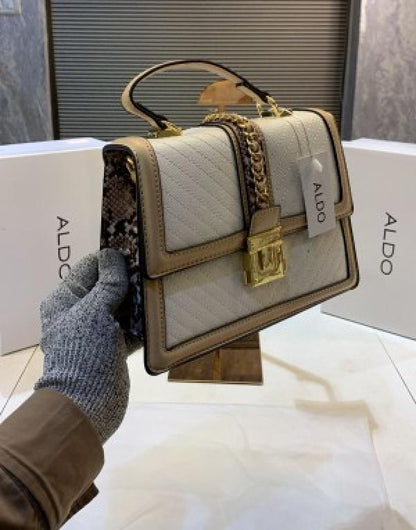 Aldo Hennah Womens Black Top Handle with box