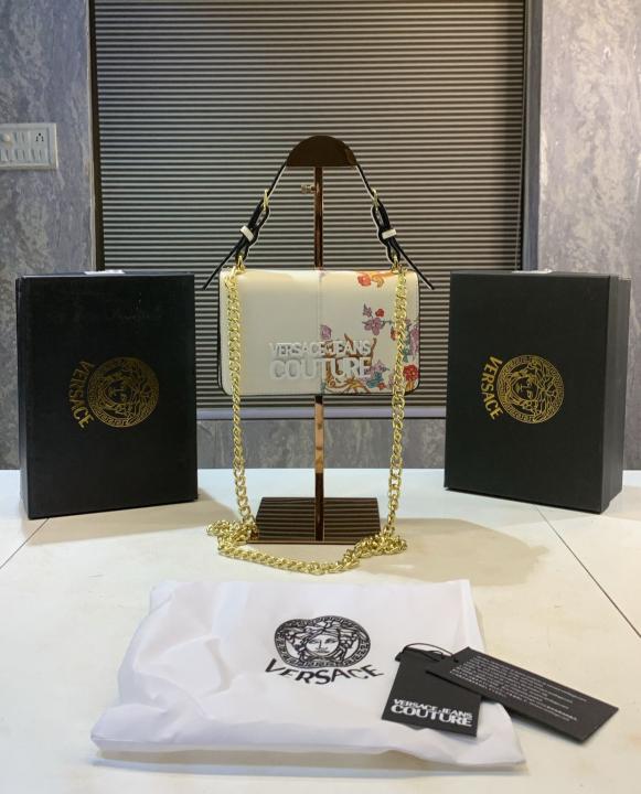 VERSACE JEANS COULTURE SHOULDER BAG WITH BOX