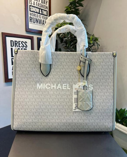 Michael kors mirella tote bag with dust bag(100813 coffebrown)