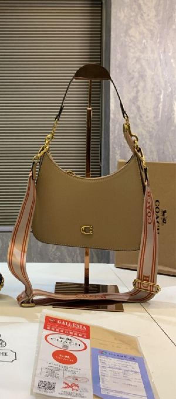 Coach Signature Crossbody Hobo Premium Quality Bag With OG Box &amp; Dust Bag Shoulder Strap