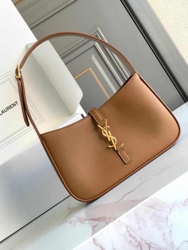 YSL BLACK PREMIUM LEATHER HAND BAG WITH OG BOX