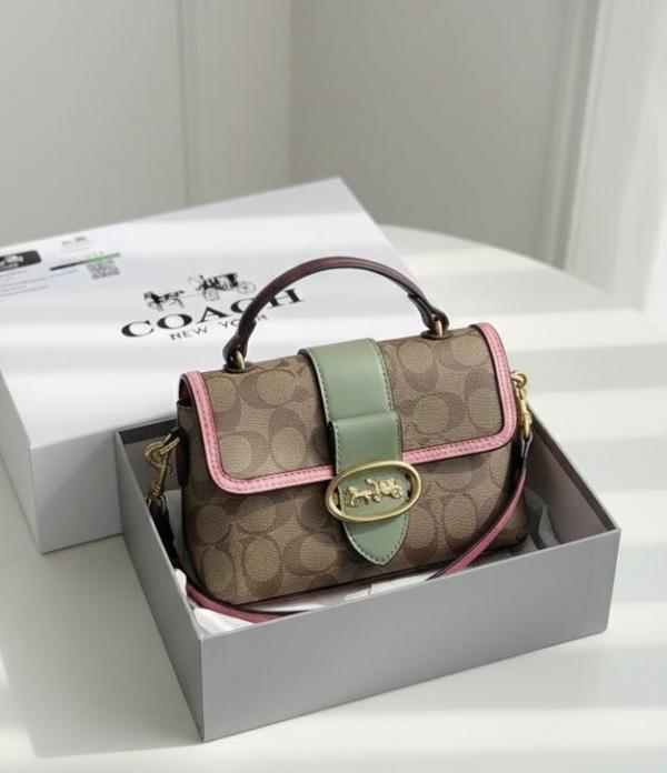 COACH SAMMY TOP HANDLE SLING BAG DOUBLE OX PACKING