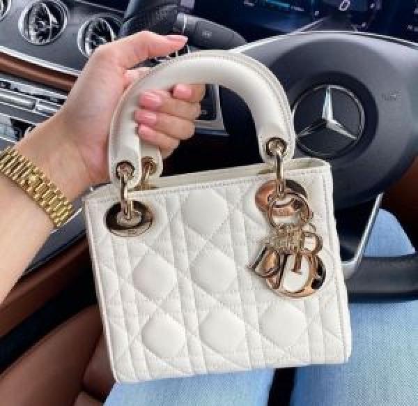 Chriistian DIIOR LADY BAG WITH BRAND BOX