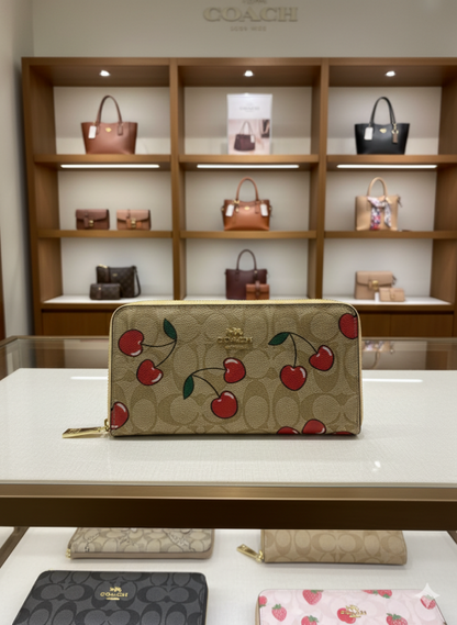 coach Zipper Wallet For Women With Box