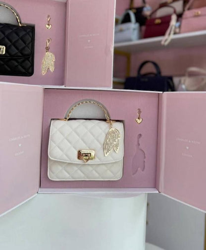 CHARLES &amp; KEITH HOBO BAG WITH OG BOX