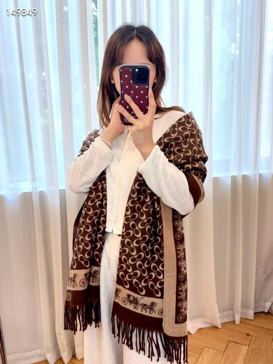 coach Vuitton Premium Unisex Woollen Stole withbox