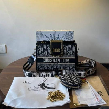 Christian dior camps lingbag with ogbox dustbag scarf etc