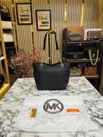 Michaeel Kors Jet Set Travel Chain Shoulder Tote Bag Witch Dust Bag