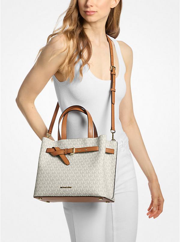 MICHAEL KORS MIRROR EMILIA LOGO MINI TOTE BAG WITHOUTBOX