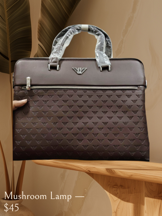 Armani laptop bag with dust cover premium quality