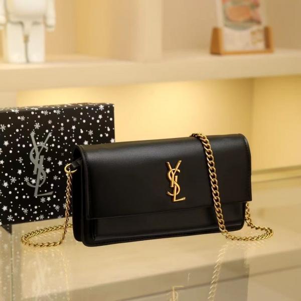 Saiint Laurent Sunset Shoulder Bag With Box And Dust Bag