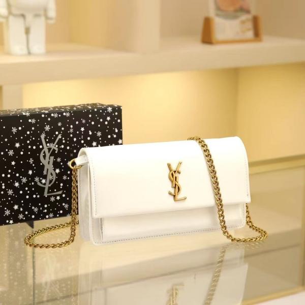 Saiint Laurent Sunset Shoulder Bag With Box And Dust Bag