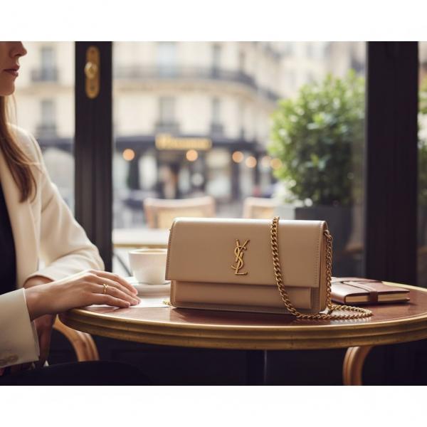 Saiint Laurent Sunset Shoulder Bag With Box And Dust Bag