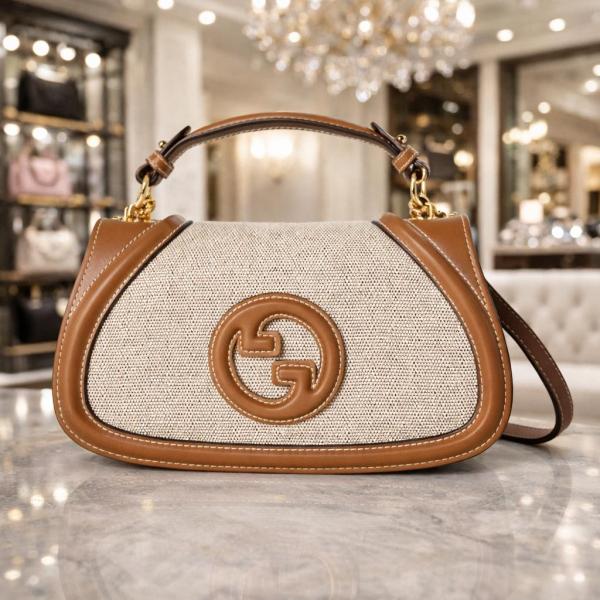 Gucci Blondie Top Handle Sling Bag With Box Dustbag SlingBelt