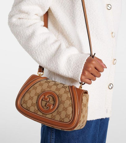 Gucci Blondie Top Handle Sling Bag With Box Dustbag SlingBelt