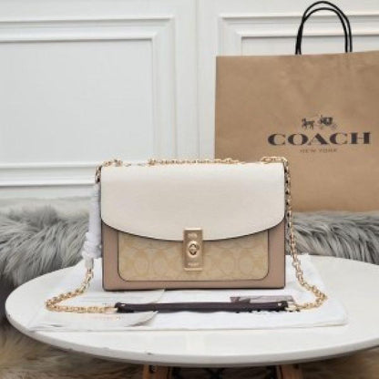 Coaach Clane crossbody signature canvas bag with og box