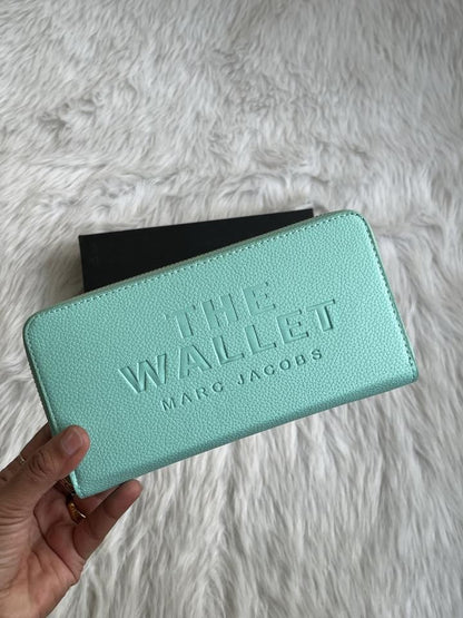 Marrc Jacob Black Long Zippy Wallet With Box