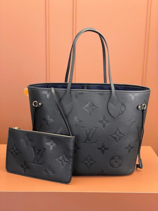LOUIIS VUTTION NEVERFULL chex PATTERN PREMIUM QUALITY WITH OG BOX