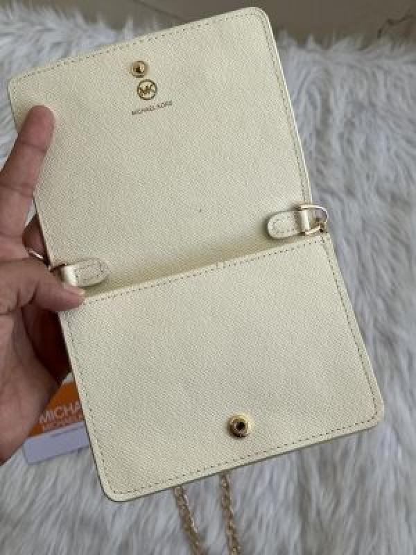 Miichael Kors Chain Wallet With Original Box Dust Cover