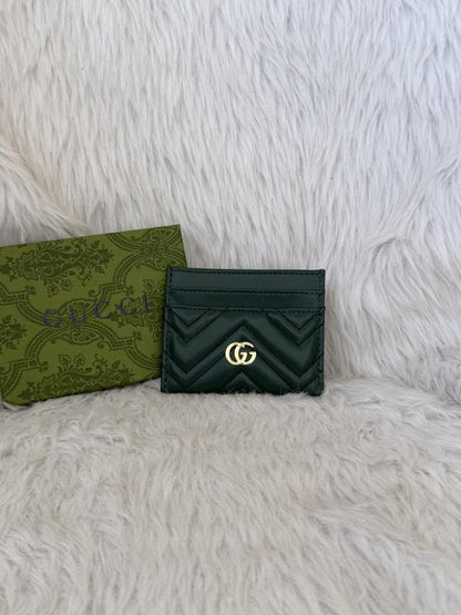 Guccii Marmont Unisex Card Holder With Box